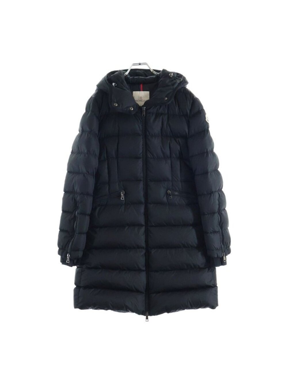Moncler Betulong Giubbotto Nylon Hooded Down Coat Black